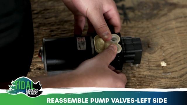 Repairing a Diaphragm Pump (TIDAL Backpack Sprayers) смотреть онлайн