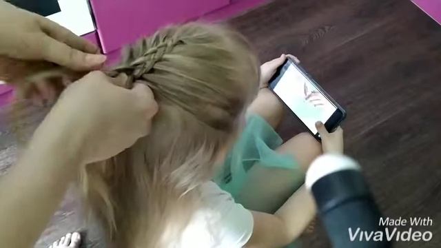 Коса из пяти прядей смотреть онлайн