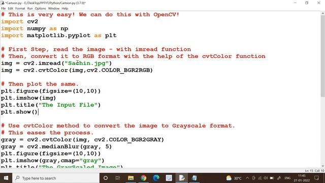 How to Cartoonize your image with Python? смотреть онлайн