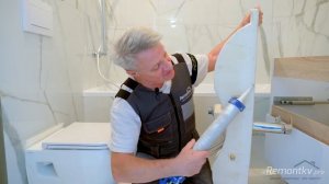 Надежное крепление ЛЮБОЙ раковины к стене. Самый простой и быстрый способ!