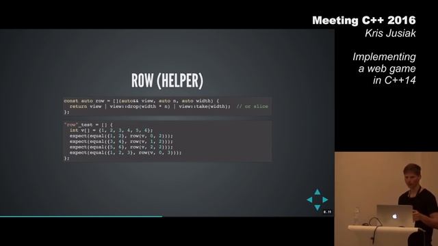 Implementing a web game in C++14 - Kris Jusiak - Meeting C++ 2016 смотреть онлайн