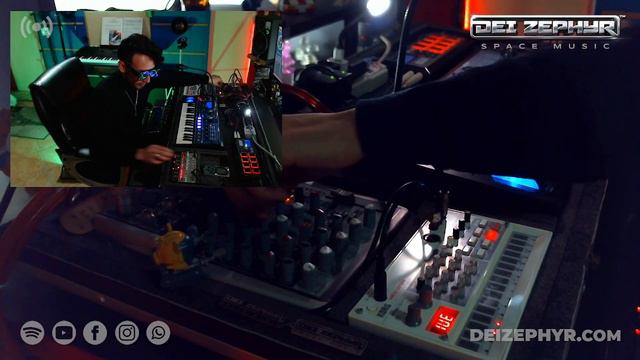 🐉 ΣΤΑΧΤΕΣ ΤΟΥ ΔΡΑΚΟΥ 🛸 • [SYNTHWAVE & CYBERPUNK] • Live 👽 DEI ZEPHYR • SPACE MUSIC 🚀 смотреть онлайн