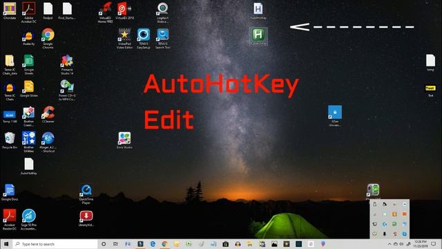 AutoHotKey How to Edit the Script ahk file смотреть онлайн