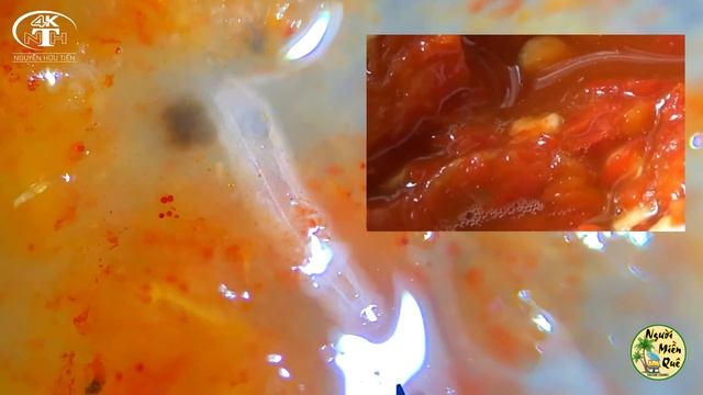 ? Kinh hoàng | Soi món ớt xay dưới kính hiển vi ? Chili sauce under microscope #Người_Miền_Quê смотреть онлайн