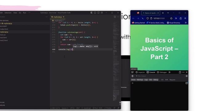 Web Development Lecture - 56 (JavaScript Editor Setup for Next Section) смотреть онлайн