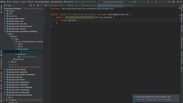 Ders 24 - Spring Boot Exception Handling - Hata yonetimi - @RestControllerAdvice, @ExceptionHandler смотреть онлайн