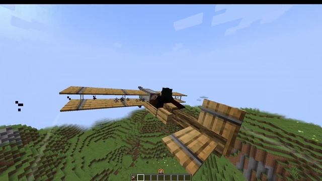 Minecraft. Обзор мода: Immersive Aircraft. Новый воздушный транспорт!