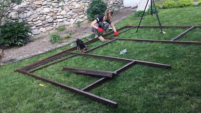 Большая шпалера (пергола, опора) на всю стену своими руками легко и с удовольствием. смотреть онлайн