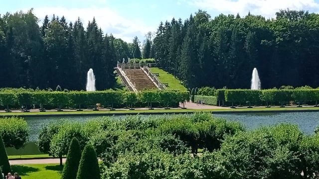 Петергоф парк фонтаны