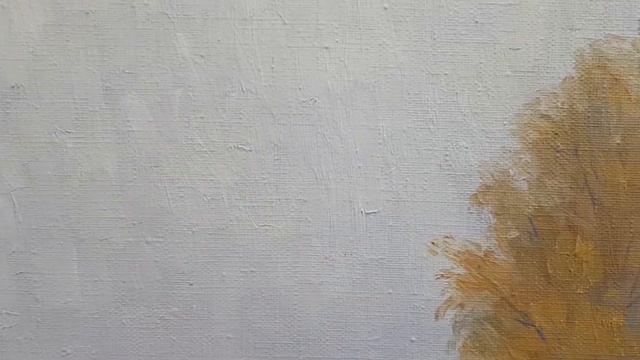 Картина «Туман и осень». Художник Андрей Мочалин смотреть онлайн