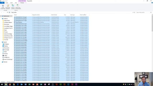 Computer Fundamentals - Delete & Restore Files - Permanently Remove File - Recycling Bin Windows 10 смотреть онлайн