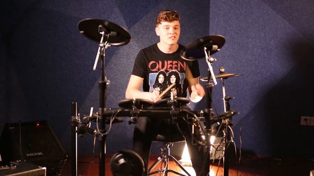 NUX DM-2 digital drum kit demo смотреть онлайн