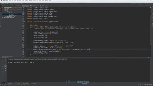 Old JavaFX Code Vs FXml Video for JDK 8 - Java Tutorial смотреть онлайн