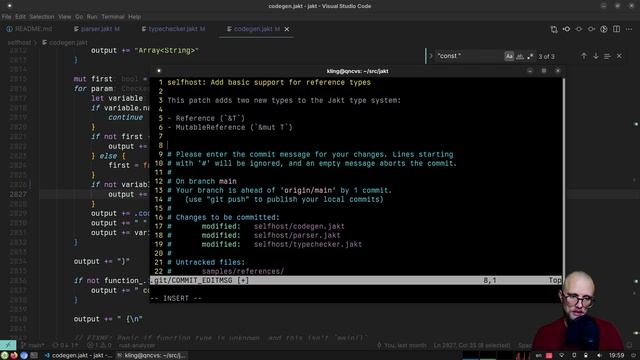 Language hacking: Let's add reference types to Jakt смотреть онлайн