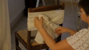 5 способов украсить стул без шитья (нарядный чехол на стул за 2 минуты своими руками).