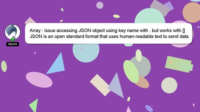 Array : issue accessing JSON object using key name with . but works with [] смотреть онлайн