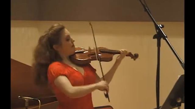 Bach Sonata No. 1, 2nd mvt. for Violin & Harpsichord смотреть онлайн
