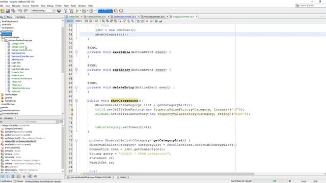 JavaFX and MySQL Point of Sale System (POS) Part 8 Manage Categories CRUD смотреть онлайн