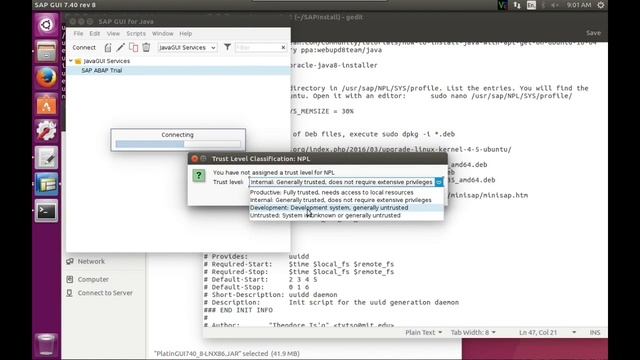Instalação do SAPGui - Linux e Windows смотреть онлайн