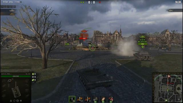 World Of Tanks-Бой без правил М48 Patton против е-50м! Кто кого? смотреть онлайн