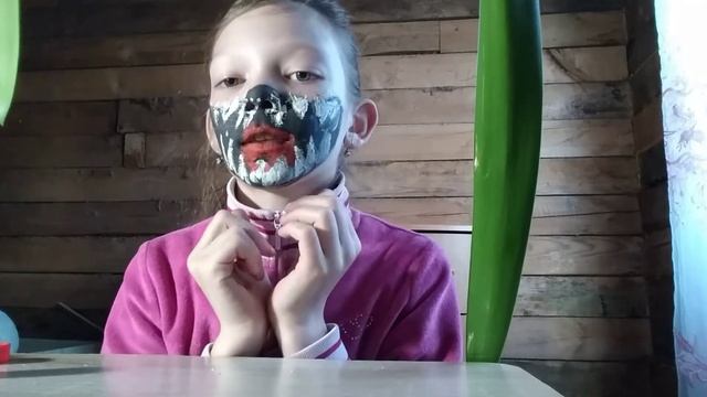 Как сделать маску на хэллоуин гуашью? смотреть онлайн