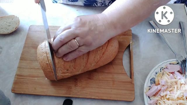 Гренки с начинкой - отличный завтрак! смотреть онлайн