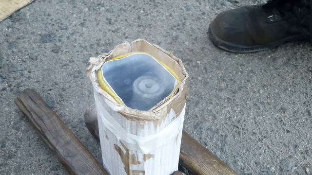 Установка шкворней на балку Ман , с помощью жидкого азота . смотреть онлайн