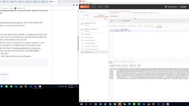 Refresh Bearer Token for Postman Requests with One Click смотреть онлайн