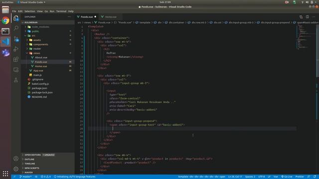 Tutorial Vue JS dengan API : 6. Membuat Halaman Product смотреть онлайн