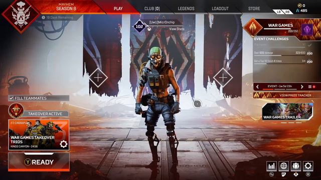 Apex Legends Season 8 Home Screen Octane смотреть онлайн