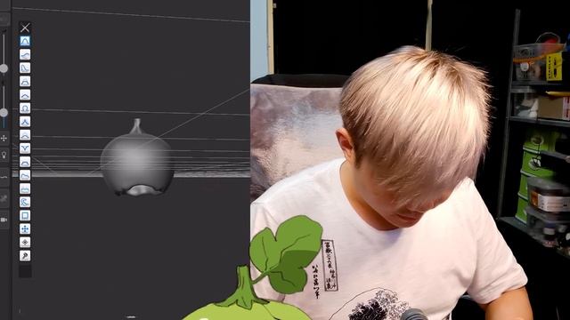 3D SCULPTING IN FORGER APP (iPad)- Dr. Stone Suika mask modeling. PART 2 (NOT TUTORIAL) смотреть онлайн