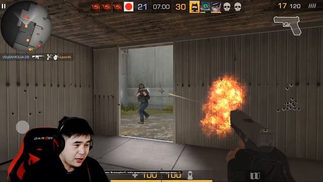 ИГРОК COUNTER STRIKE ПЕРВЫЙ РАЗ ЗАШЕЛ В STANDOFF 2 смотреть онлайн