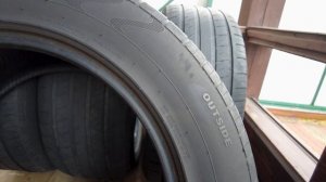 15.10.2023 г. Шины летние Ovation EcoVision VI-386HP 255/55 R18 пробег четыре лета.