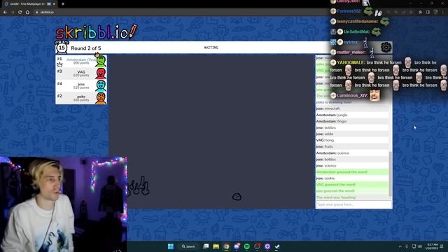 Skribbl.io Is Hilarious With Friends ft. Jesse, Poke & Gigi смотреть онлайн