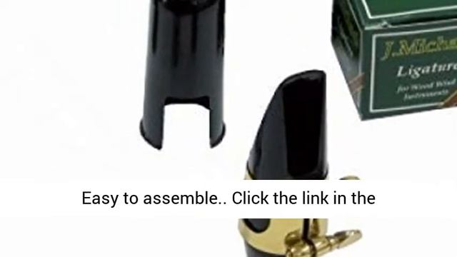 J Michael MAL302L Alto Sax Nozzle Clamp смотреть онлайн