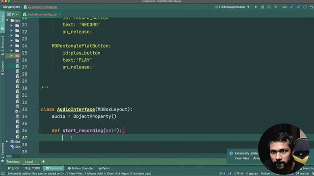 KivyMD - Audio Recorder App in 10 Minutes | Plyer Library Explained смотреть онлайн