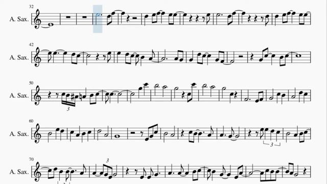 Alto Sax Sheet Music: How to play Above All (Saxophone Worship Cover) by Lenny LeBlanc смотреть онлайн