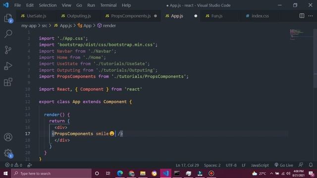 Use Emoji in React js | React Emoji Project | React Tutorial project in hindi/urdu смотреть онлайн