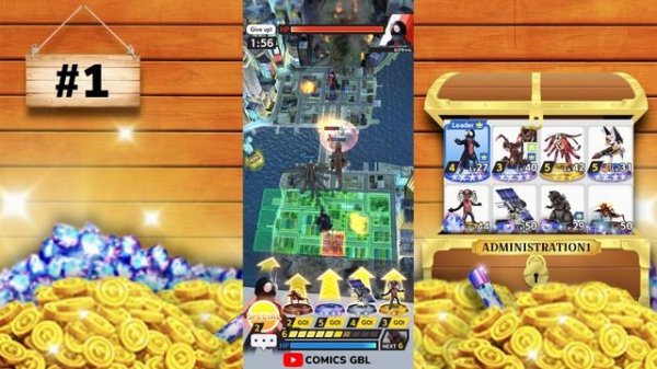 Crafting Teams With Administration1's Account #1! Godzilla Battle Line Ranked