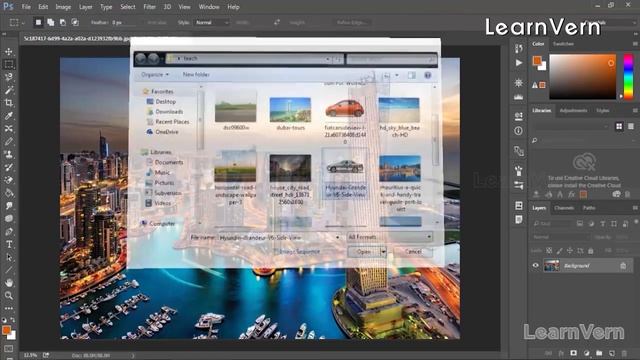 Image Menu in Photoshop | LearnVern смотреть онлайн