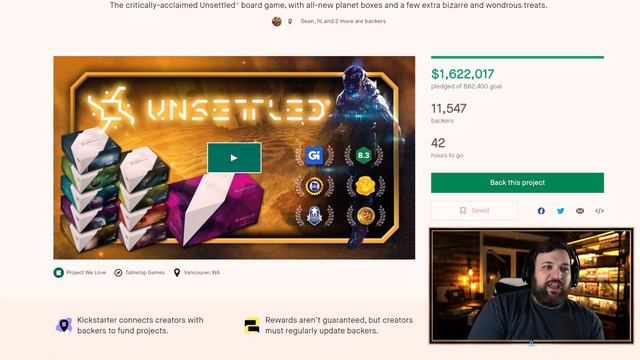 🔵 What Am I Backing Right Now? Kickstarter Collection Update Back or Skip смотреть онлайн