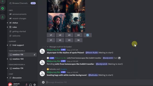 How to Create AI Generated Images from Text with MidJourney - Beginners Tutorial смотреть онлайн