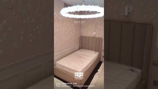 Детская кровать с мягким изголовьем. Дизайн детской кровати. Стильная кровать ребенку надолго смотреть онлайн