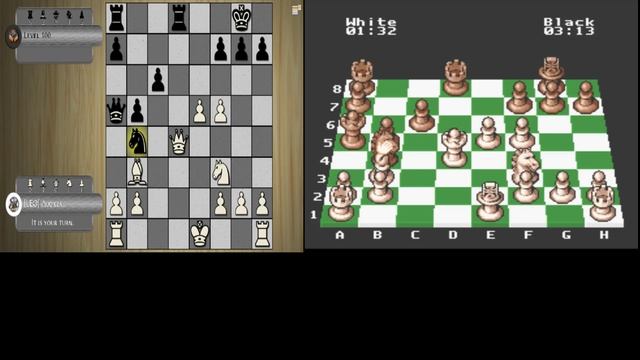 Chessmaster (Snes) vs Simply Chess смотреть онлайн