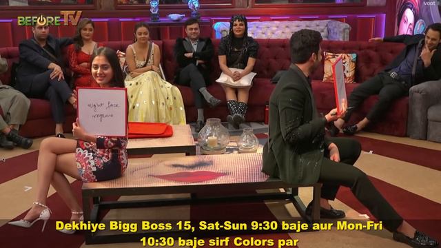 Bigg Boss 15 Promo: Karan-Tejasswi FUN Compatibility Test Task In The House смотреть онлайн
