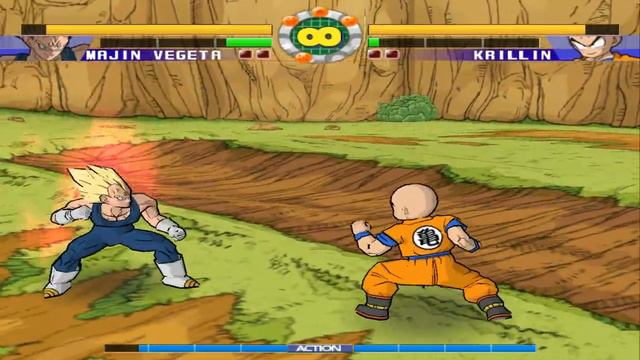 Super Dragon Ball Z (PS2) Majin Vegeta Arcade смотреть онлайн