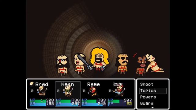 LISA: The Painful - Queen Roger and his gang смотреть онлайн