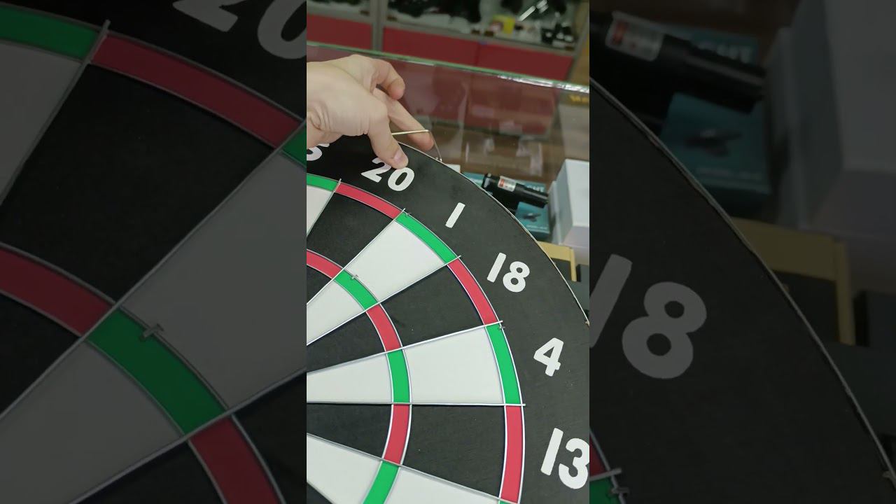 Набор дартса Stinger, уровень начальный, 45см, 6 дротиков 18г