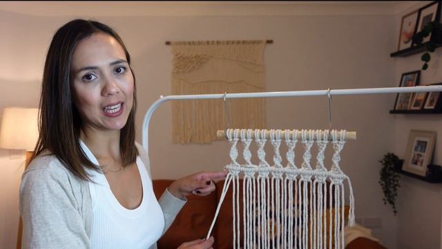 Tutorial: Iniciación al macramé | Aprende Macramé creando tu primer Tapiz | Nudos para principiante смотреть онлайн