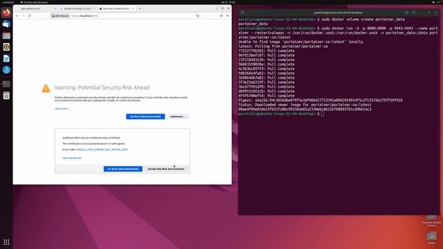 EASY PORTAINER INSTALL & CONTAINER SETUP смотреть онлайн